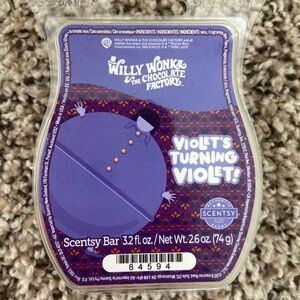 Scentsy Willy Wonka Violet Wax Bar